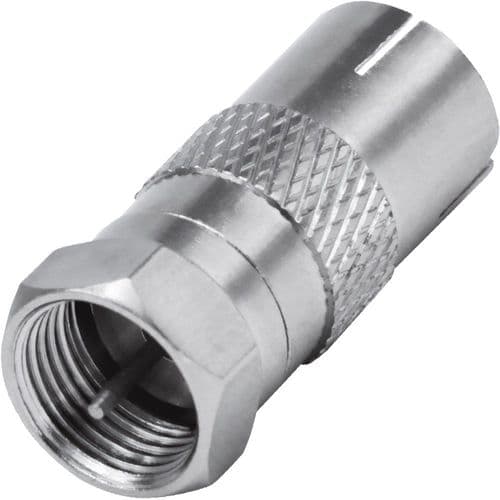 ACE F-Type Male to Female IEC Adaptor