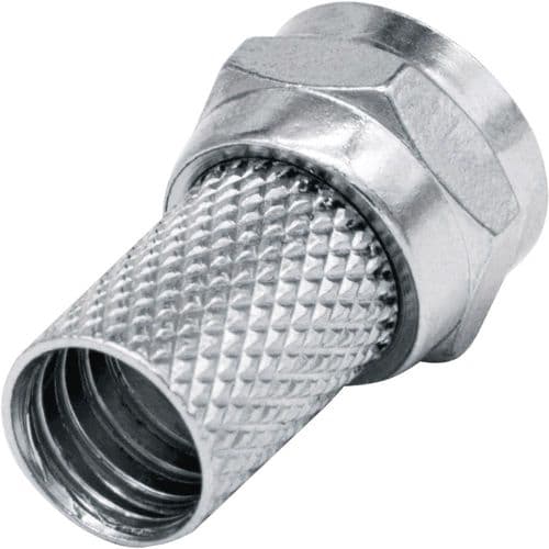 ACE F-Type Male Twist-On Connector With O-Ring