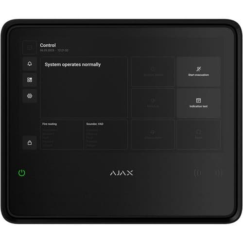 Ajax EN54 Fire Hub Jeweller