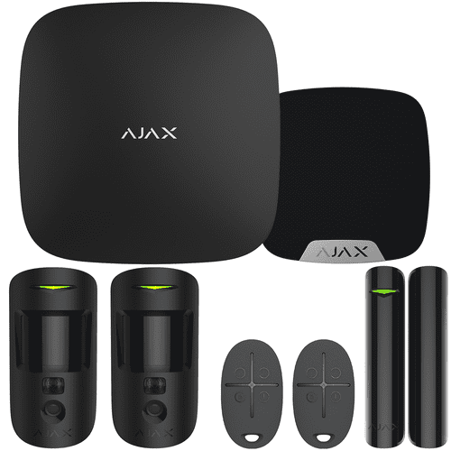 Ajax Hub 2 Cam Kit with MotionCam and Key Fobs