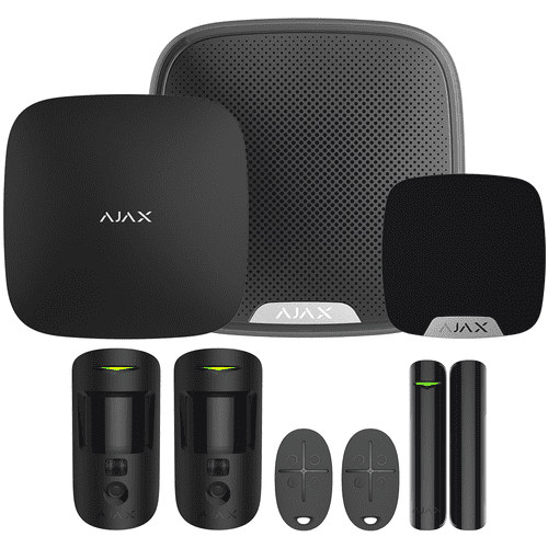Ajax Hub 2 Cam Kit with MotionCam, Key Fobs and StreetSiren