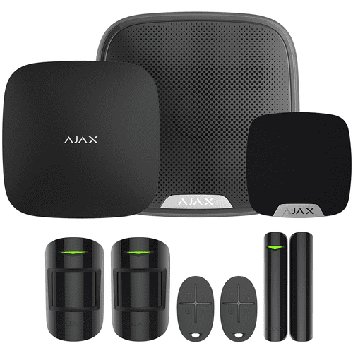 Ajax Hub 2 Kit with MotionProtect, Key Fobs and StreetSiren