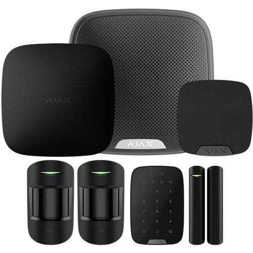 Ajax Kit 8 Hub (4G) with MotionProtect U, KeyPad and StreetSiren