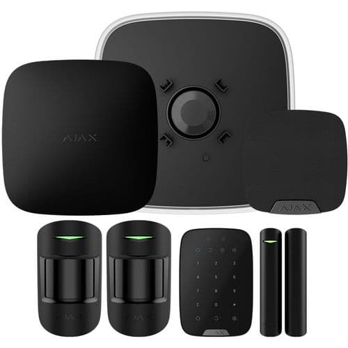 Ajax Kit 9 Hub (4G) with MotionProtect U, KeyPad and StreetSiren DD