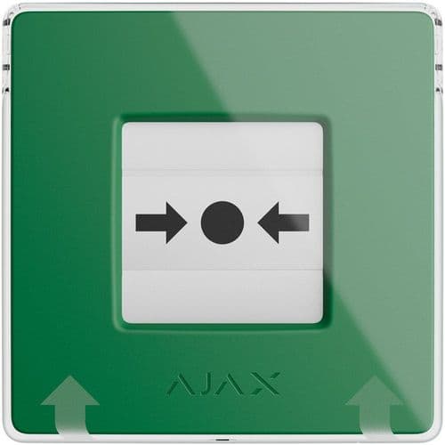 Ajax ManualCallPoint Jeweller (Green)