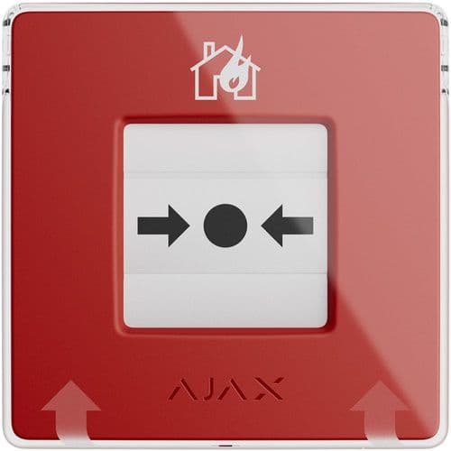 Ajax ManualCallPoint Jeweller (Red)
