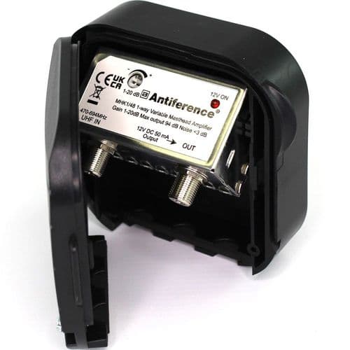 Antiference 1 In 1 Out 75 Series Variable Gain Masthead Kit Ch21-48