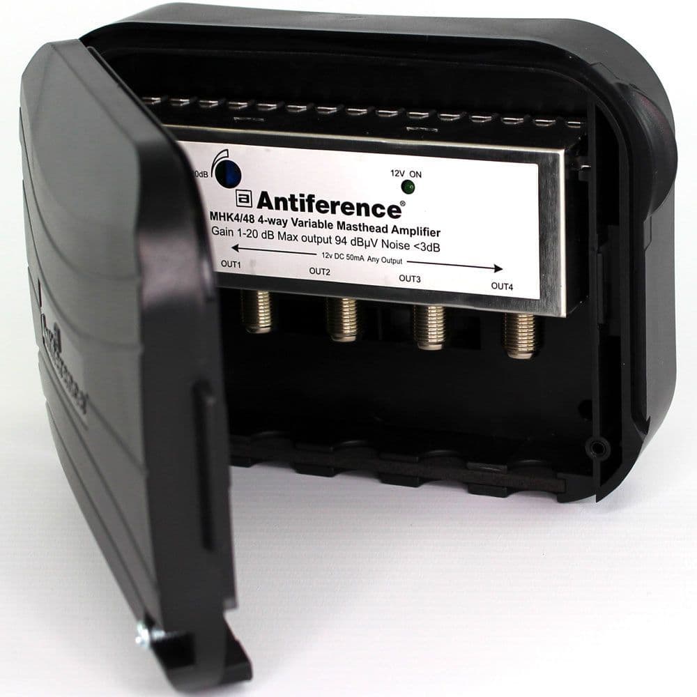 Antiference 1 In 4 Out 75 Series Variable Gain Masthead Kit Ch21-48
