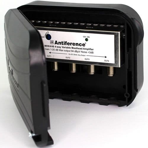 Antiference 1 In 4 Out 75 Series Variable Gain Masthead Kit Ch21-48