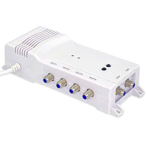 Antiference 2 In 4 Out 75 Series Mains Powered Distribution Amplifier CH21-48