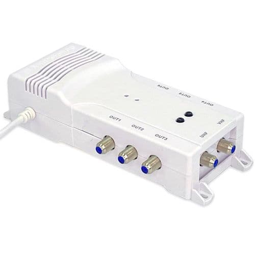 Antiference 2 In 6 Out 75 Series Mains Powered Distribution Amplifier CH21-48
