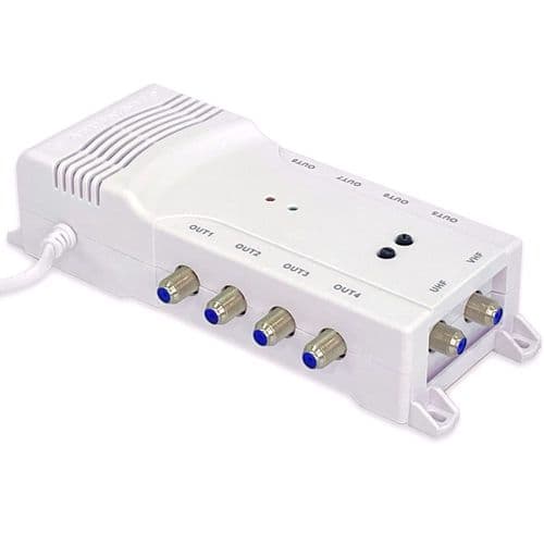 Antiference 2 In 8 Out 75 Series Mains Powered Distribution Amplifier CH21-48