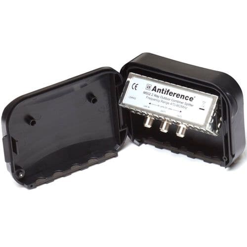 Antiference 2 Way 75 Series Masthead Combiner / Splitter