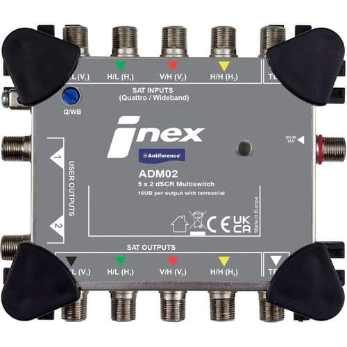 Antiference 5x2 iNex dSCR Multiswitch