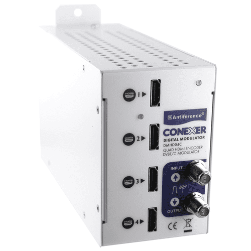Antiference Conexer Quad HDMI DVB-T Modulator Wall Mounted Commercial