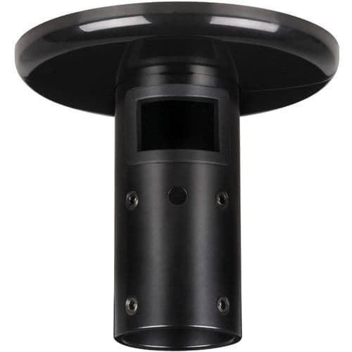 B-Tech Heavy Duty Ceiling / Floor Mount Black For Ø50mm Poles