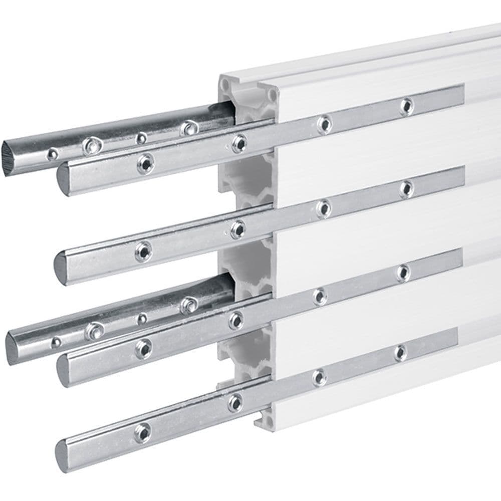 Triple Extension Rails B-Tech System X Rail Extension Kit Black Pack of 6