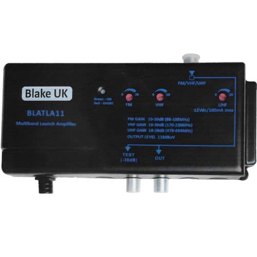 Blake 1-Way TV & Radio Multiband Launch Amplifier