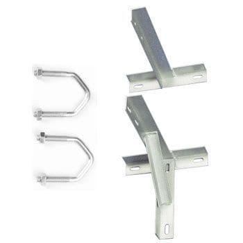 Blake 12 Inch Galvanised T & K Bracket inc V Bolts