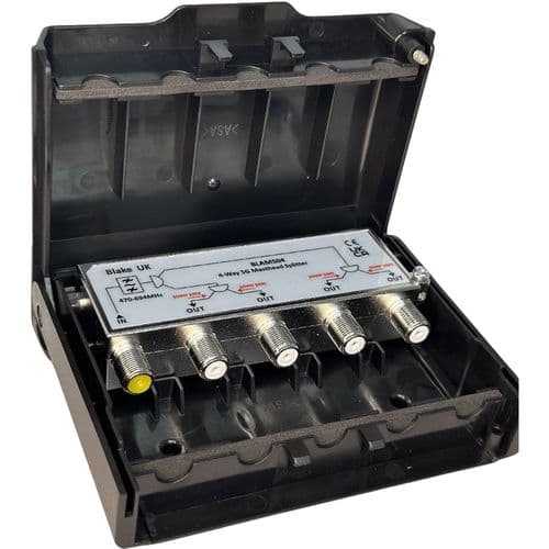 Blake 4-Way 5G Filtered External Masthead Splitter / Combiner