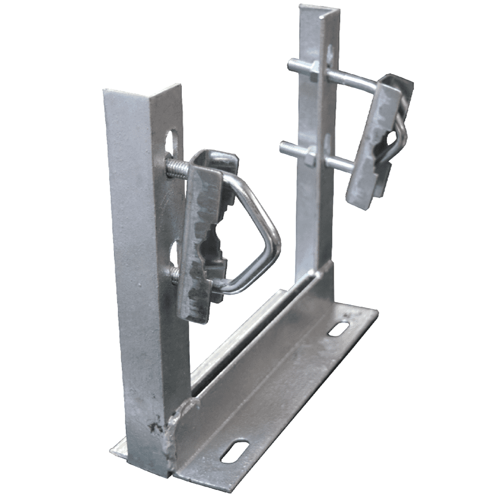 Blake 9 Inch Galvanised Heavy Duty Wall Bracket inc Sledge & V Bolts