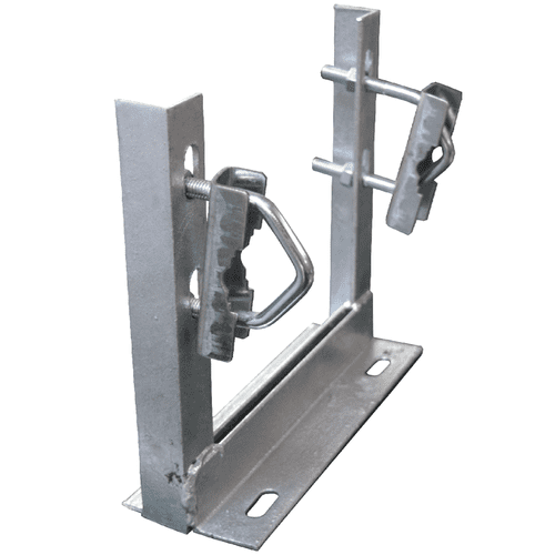 Blake 9 Inch Galvanised Heavy Duty Wall Bracket inc Sledge & V Bolts