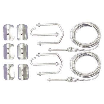 Blake Poly Kit with 2.5in Bolts and Ferruled Lashing for 1.25 to 2in Masts