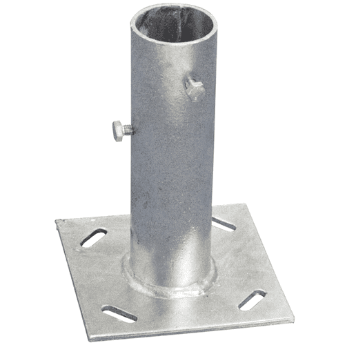 Blake Satellite 6in Base Plate 1.5in x 8in Galvanised