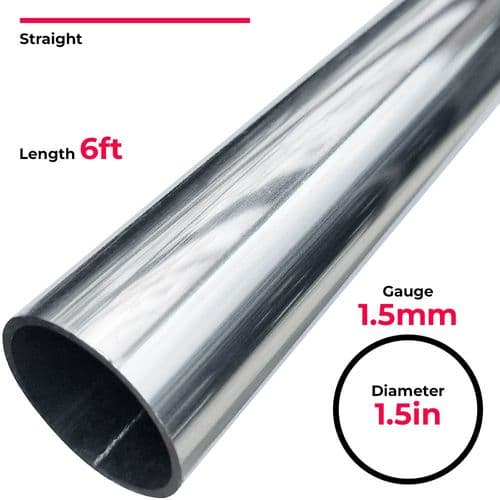 Blake Straight 6ft x 1.5in x 1.5mm Aluminium Alloy Pole (Starlink Compatible)
