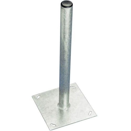 Blake Straight Patio Mount 2ft x 1.25in Tube with 10in Base