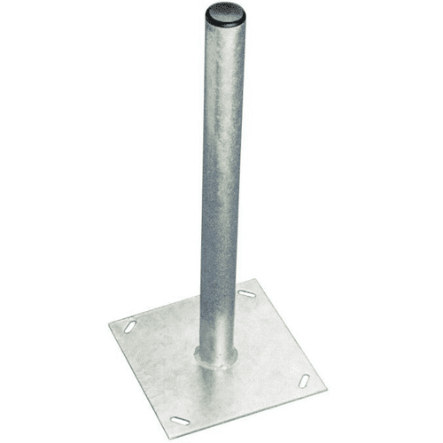 Blake Straight Patio Mount 2ft x 2in Tube with 10in Base