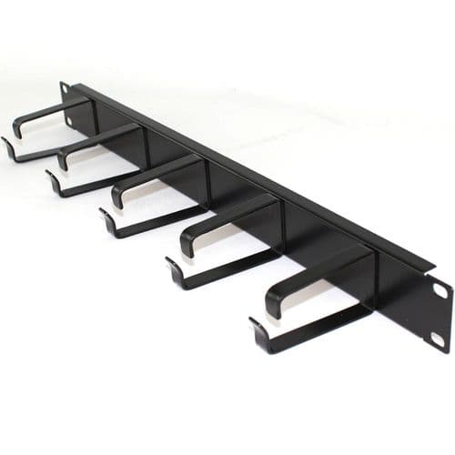 Clear Flow 1U 19" CAT Cable Management Module