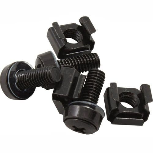 Clear Flow Cabinet Cage Nuts & Bolts (Bag of 50)