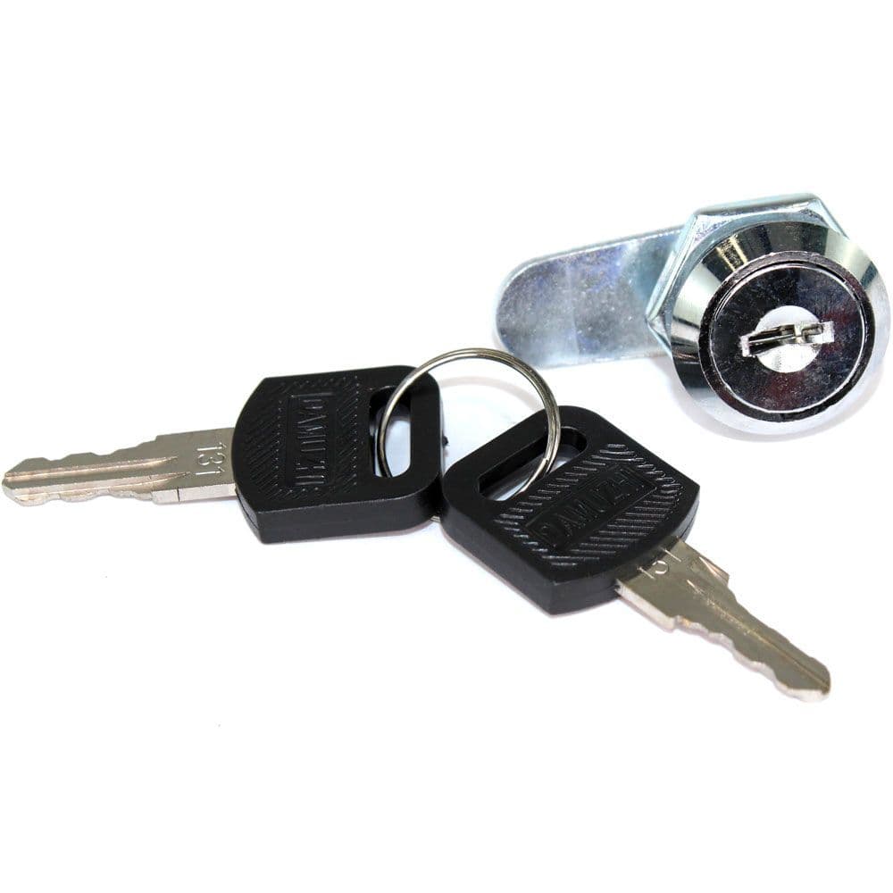 Clear Control Panel Lock Clear Flow Replacement Lock for Side Panels with 2 Keys