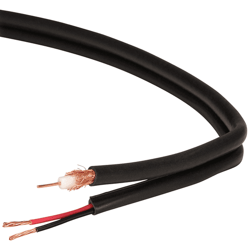 Cleervu Security Coax + 12V DC Cable (100m)