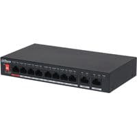 Dahua 10-Port Unmanaged Desktop Switch with 8 Port PoE (Trade Only)