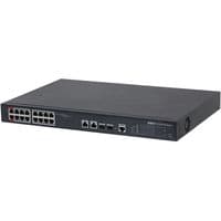 Dahua 16-Port 100Mbps + 2-port Gigabit Managed PoE Switch (Trade Only)