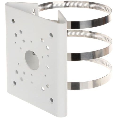 Dahua White Pole Mount Bracket PFA150 (Trade Only)