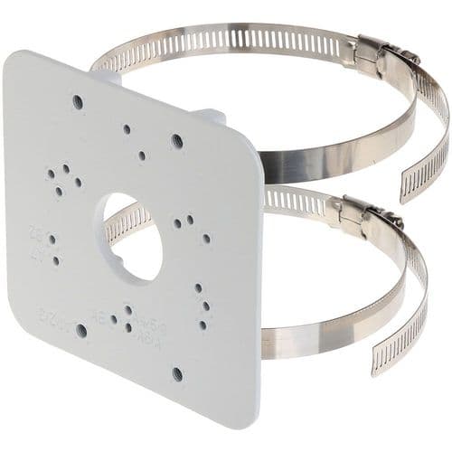 Dahua White Pole Mount Bracket PFA152-E (Trade Only)