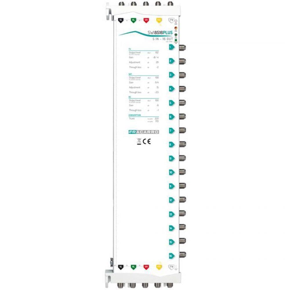 Fracarro 16 Output 5 Wire Cascadable Multiswitch (271063)