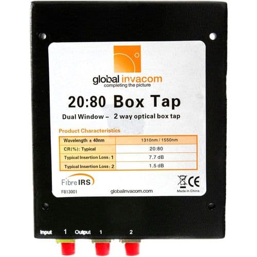 Global Invacom FibreIRS® 20:80 Box Tap