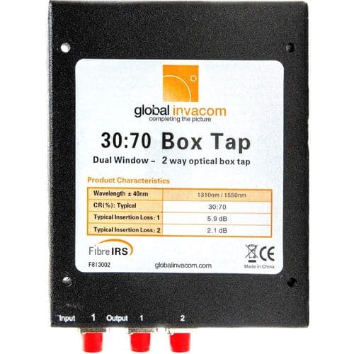 Global Invacom FibreIRS® 30:70 Box Tap