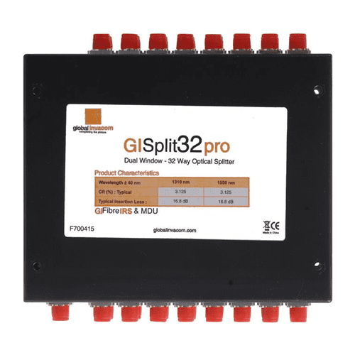 Global Invacom FibreIRS® 32 Way Optical Box Splitter