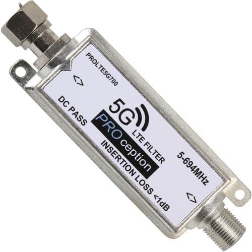 PROception 5G Filter F Female to F Male