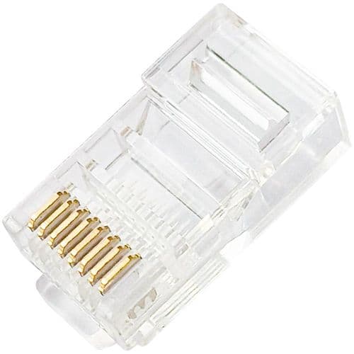 PROception CAT5 Push Through Connector