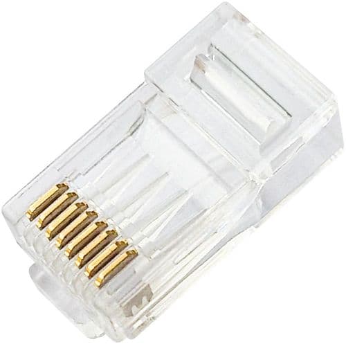 PROception CAT6 Push Through Connector