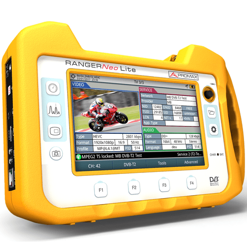 Promax RangerNeo Lite Multifunction Field Strength Meter and Spectrum Analyser