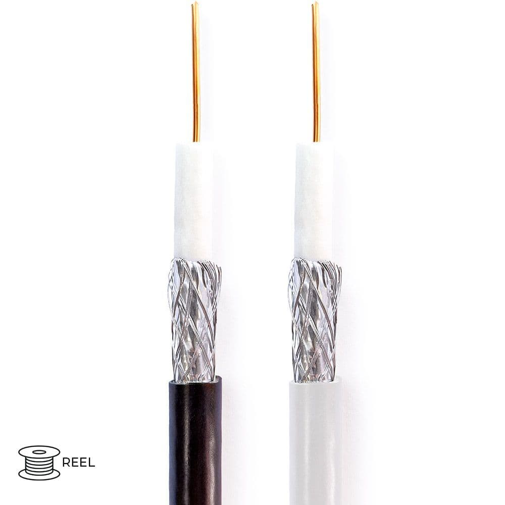 Quality Connectivity Class E RG6 75 Satellite Coax LSF Cable