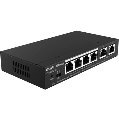 Reyee 6-Port Gigabit Smart Cloud Mananged PoE Switch