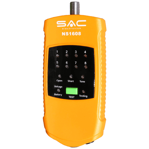 SAC 8-way F-type Coaxial Cable Mapper